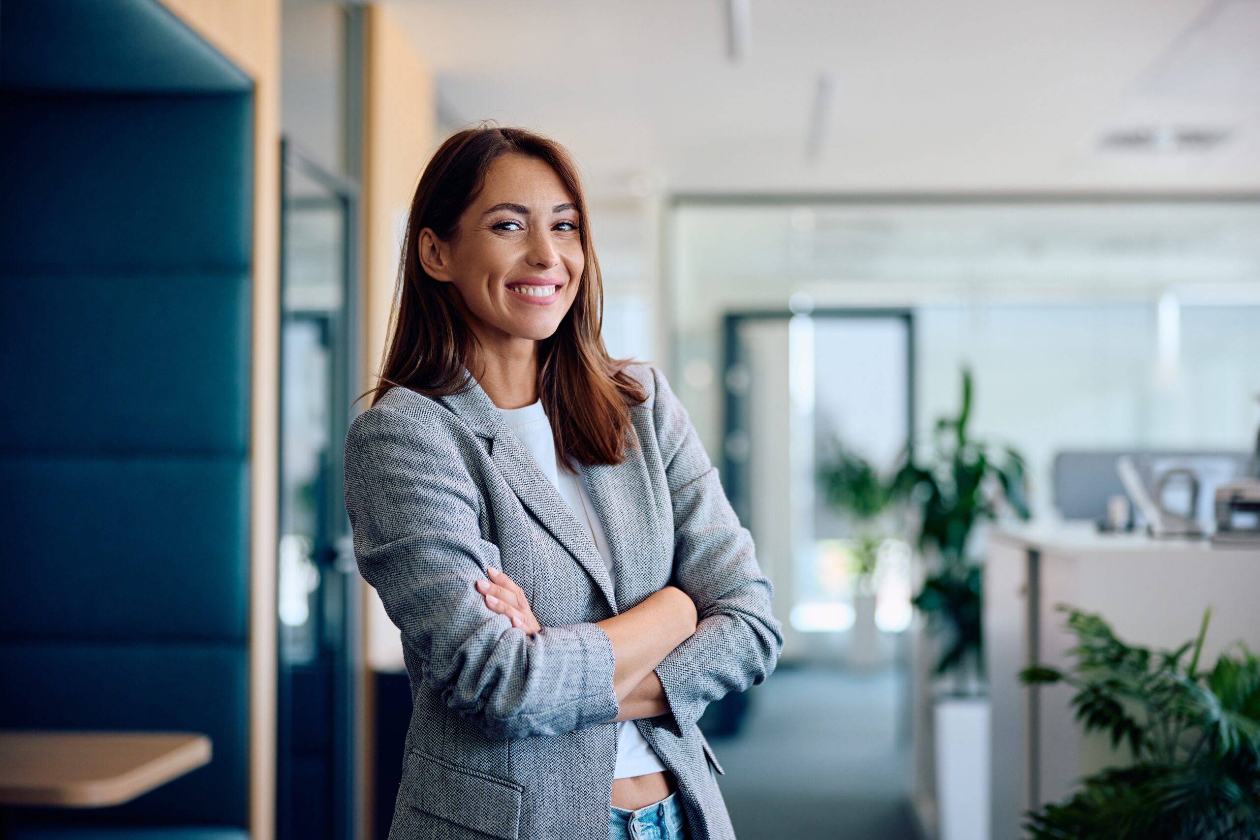 woman with leadership skills